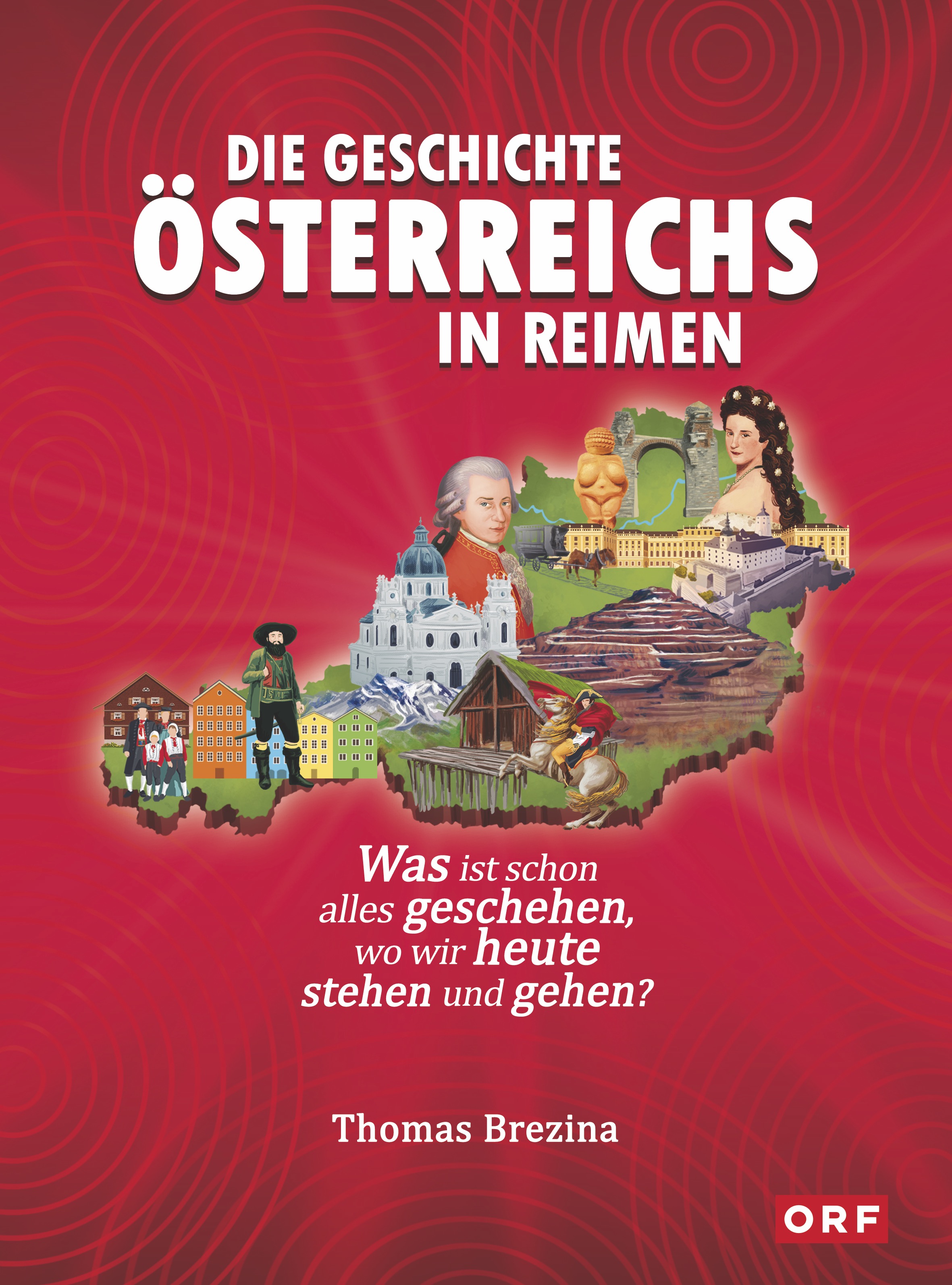 Buchcover: Die Geschichte Österreichs in Reimen