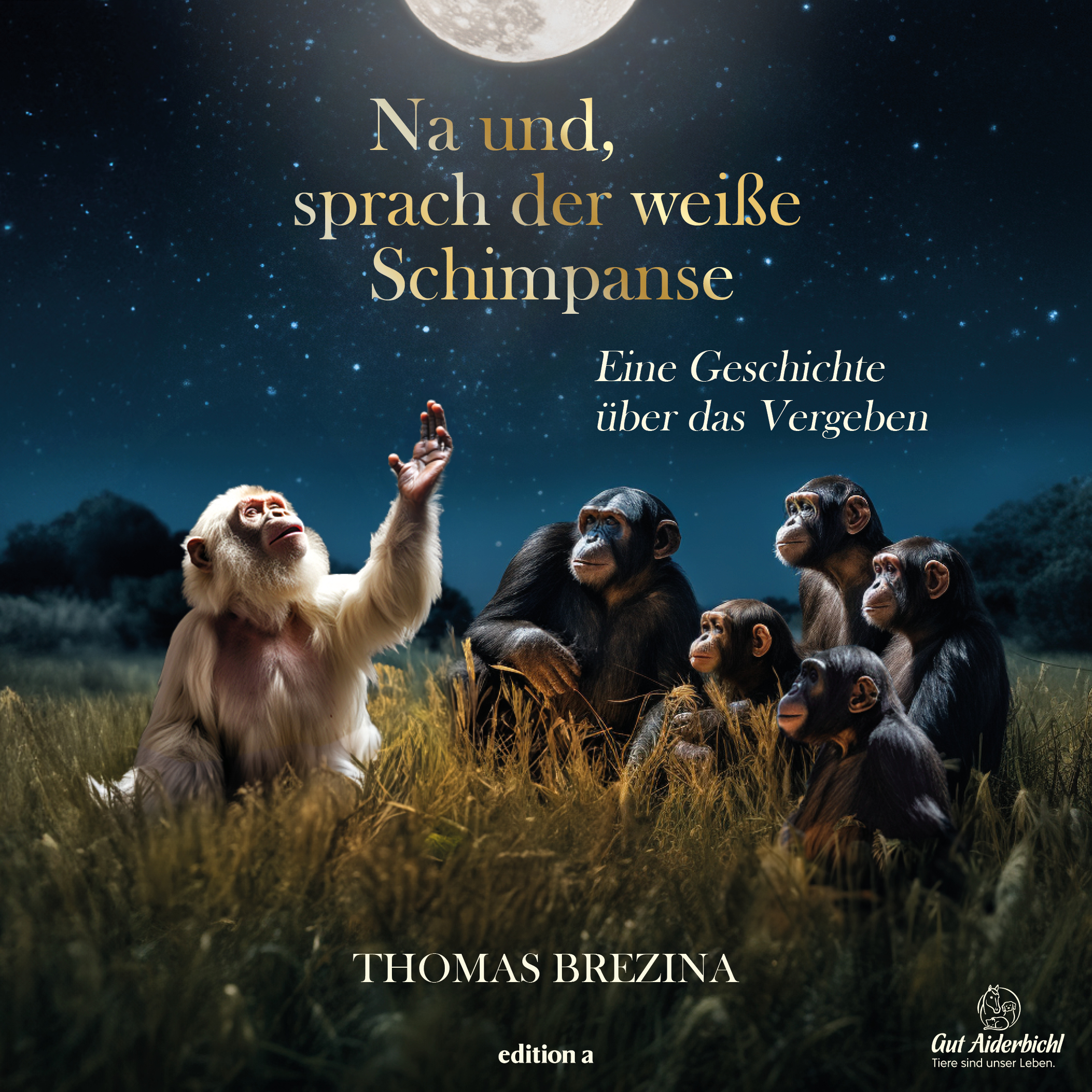 Buchcover: Na und, sprach der weiße Schimpanse