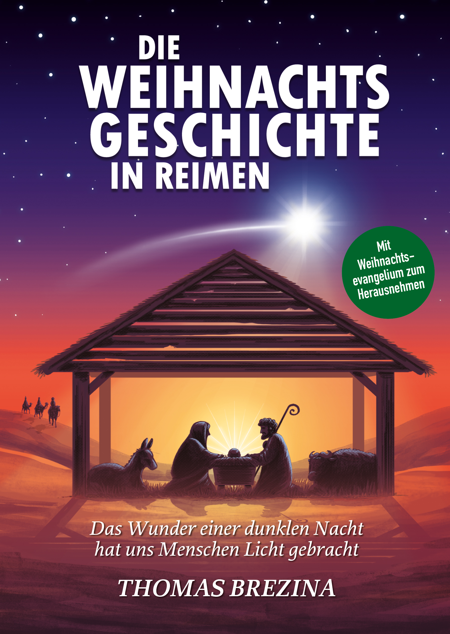 Buchcover: Die Weihnachtsgeschichte in Reimen
