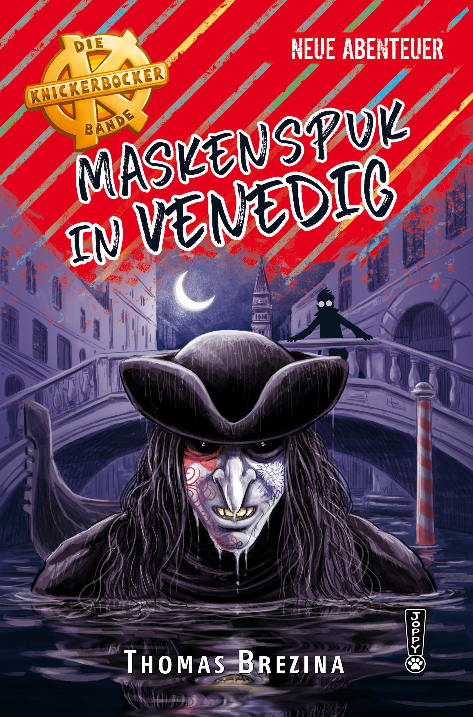 Buchcover: Maskenspuk in Venedig