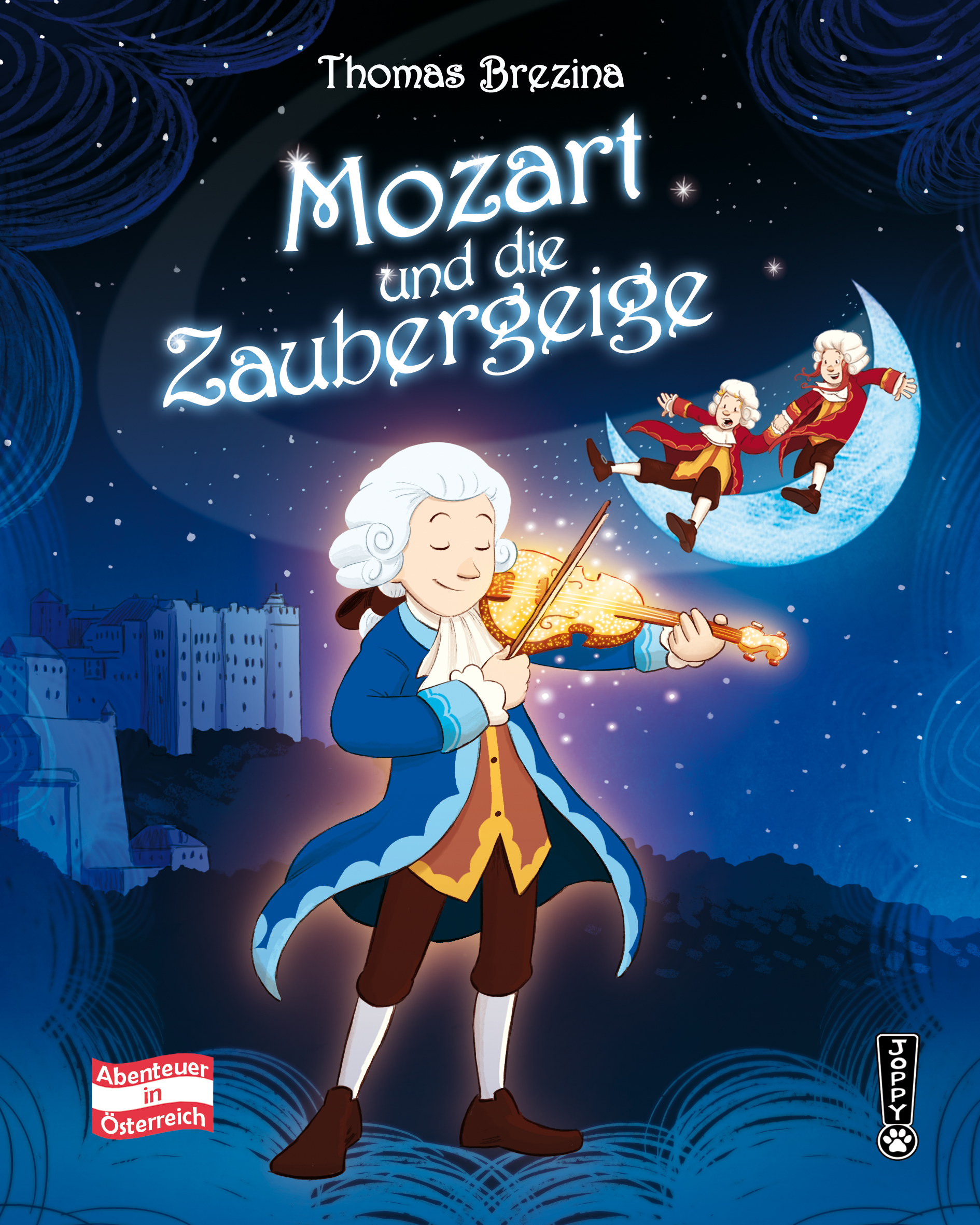 Buchcover: Mozart und die Zaubergeige
