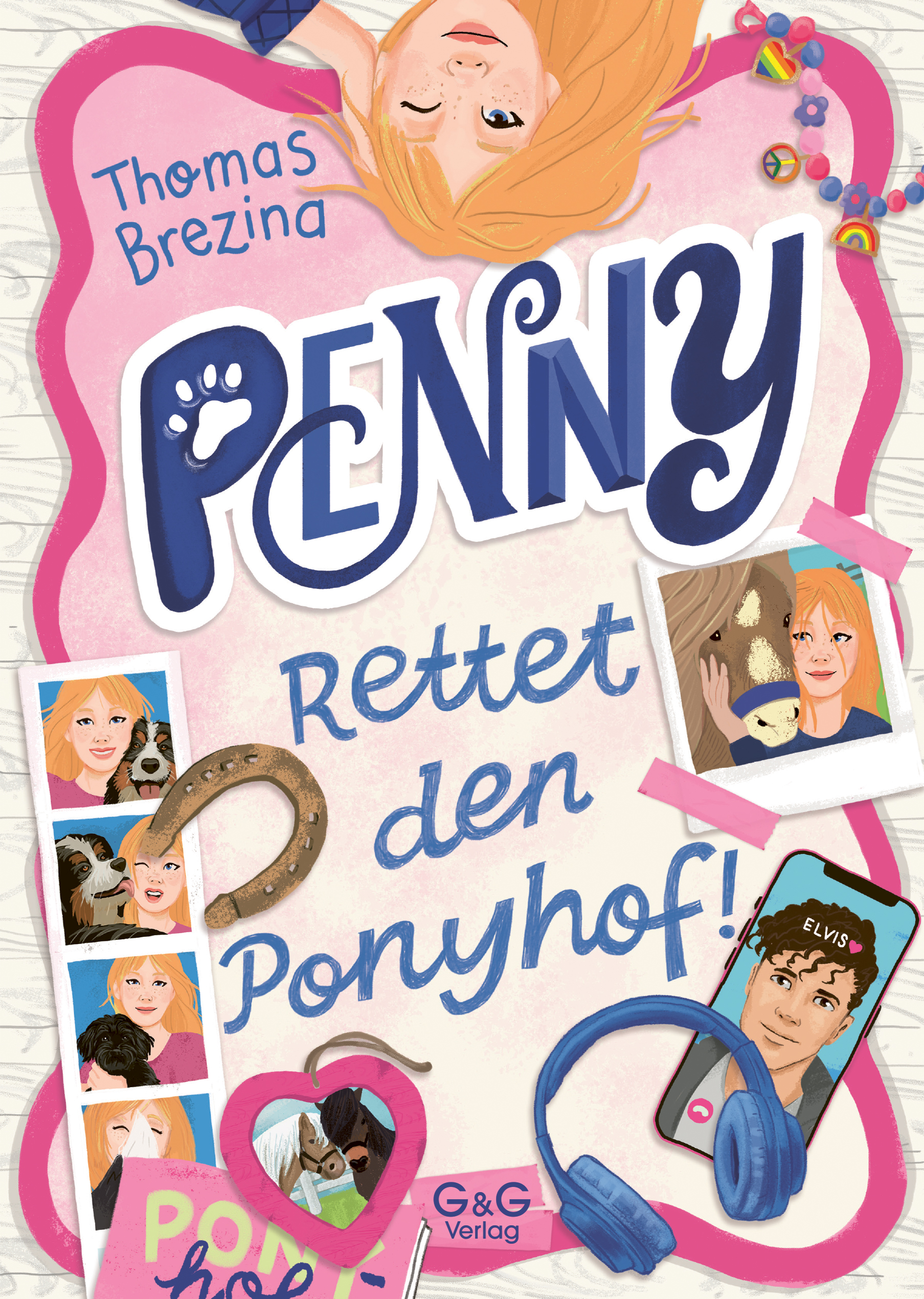 Buchcover: Rettet den Ponyhof