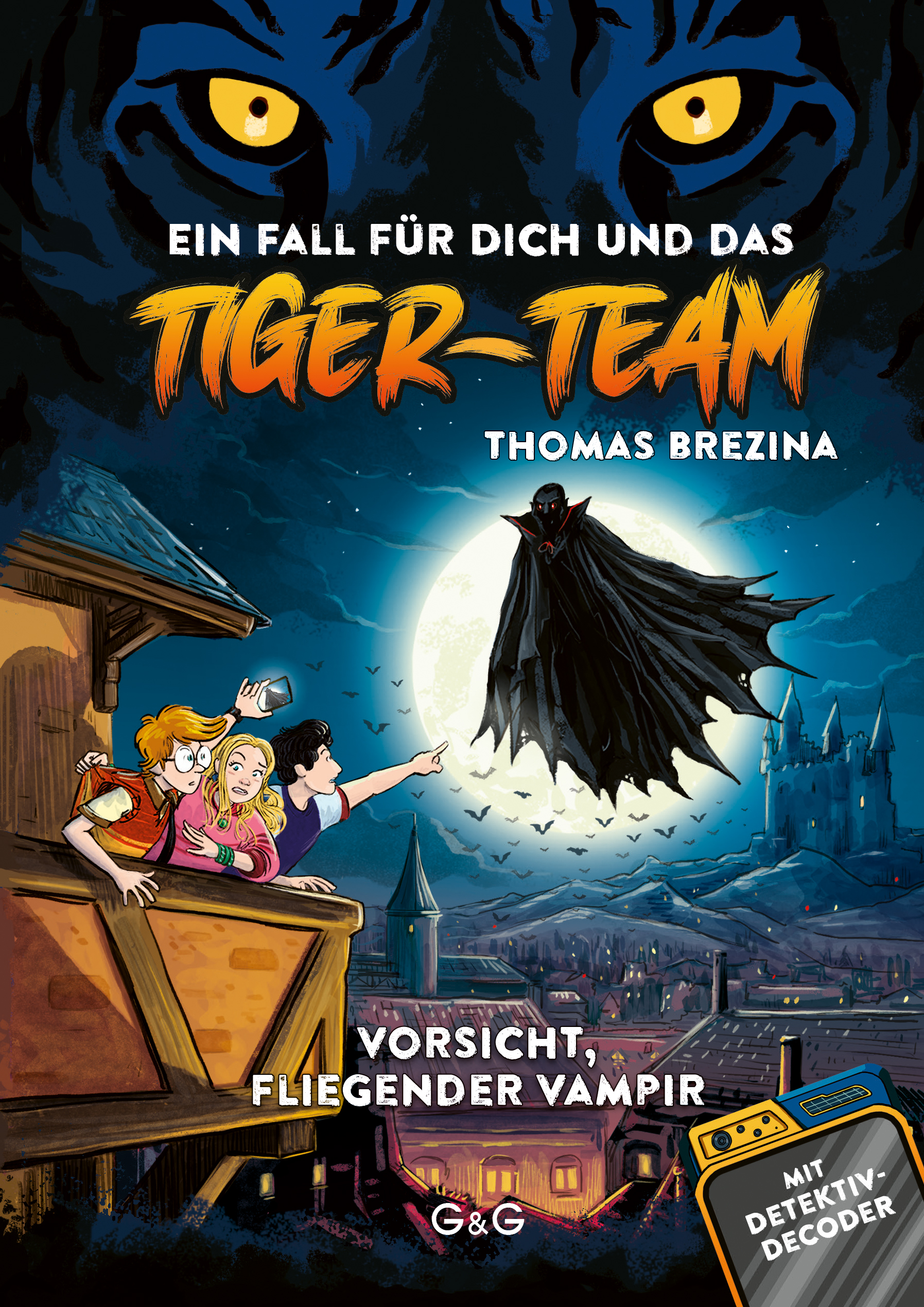 Buchcover: Vorsicht, fliegender Vampir!