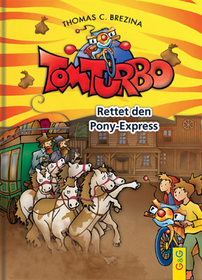Buchcover: Rettet den Pony-Express