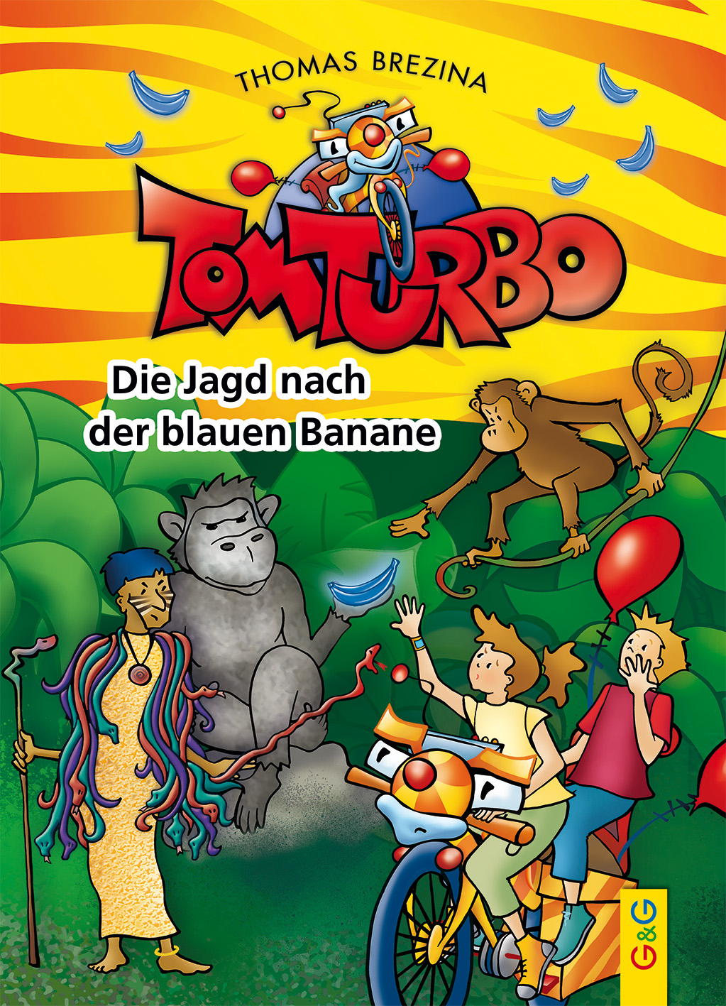 Buchcover: Die Jagd nach der blauen Banane