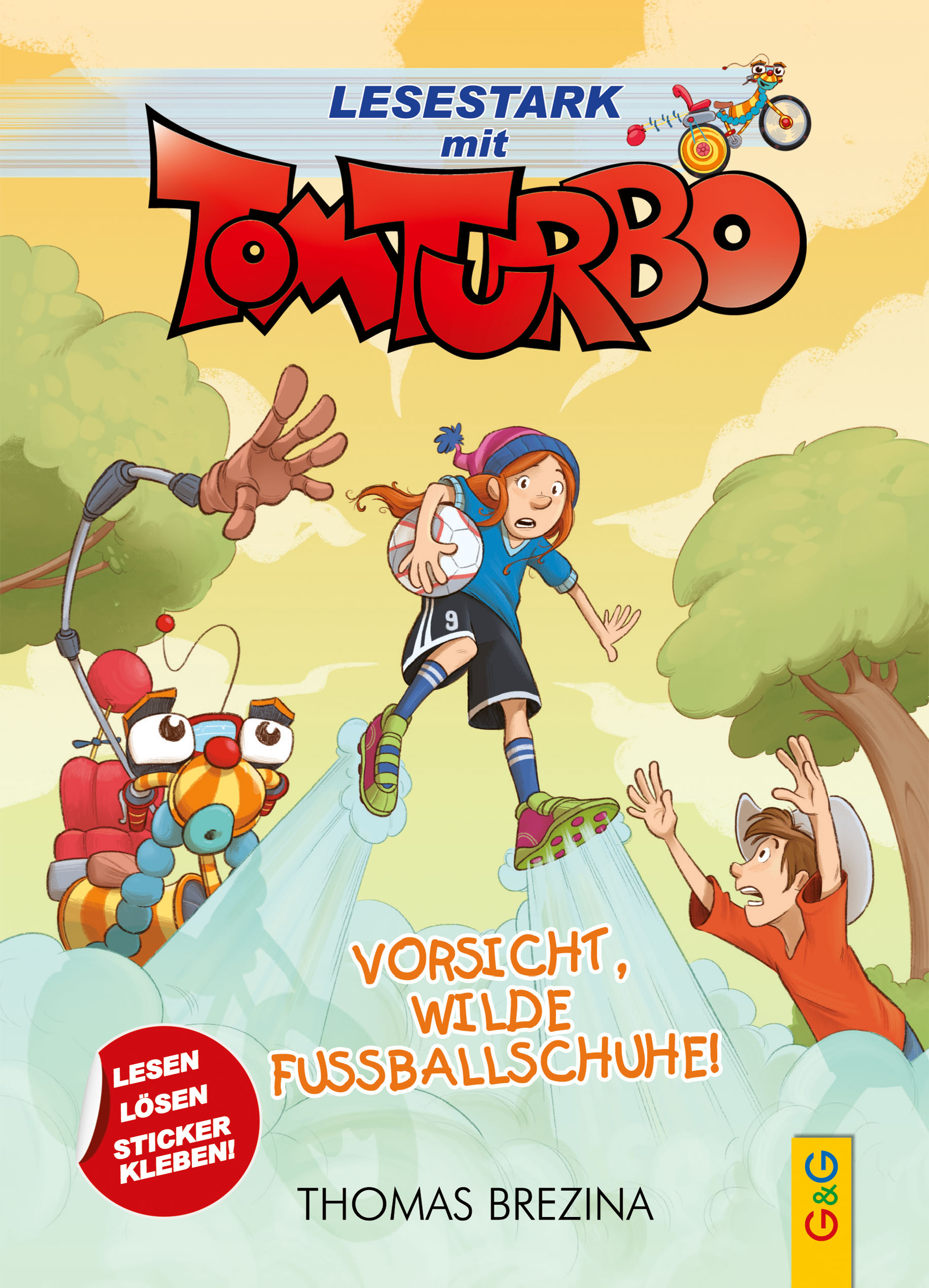 Buchcover: Vorsicht, wilde Fußballschuhe!