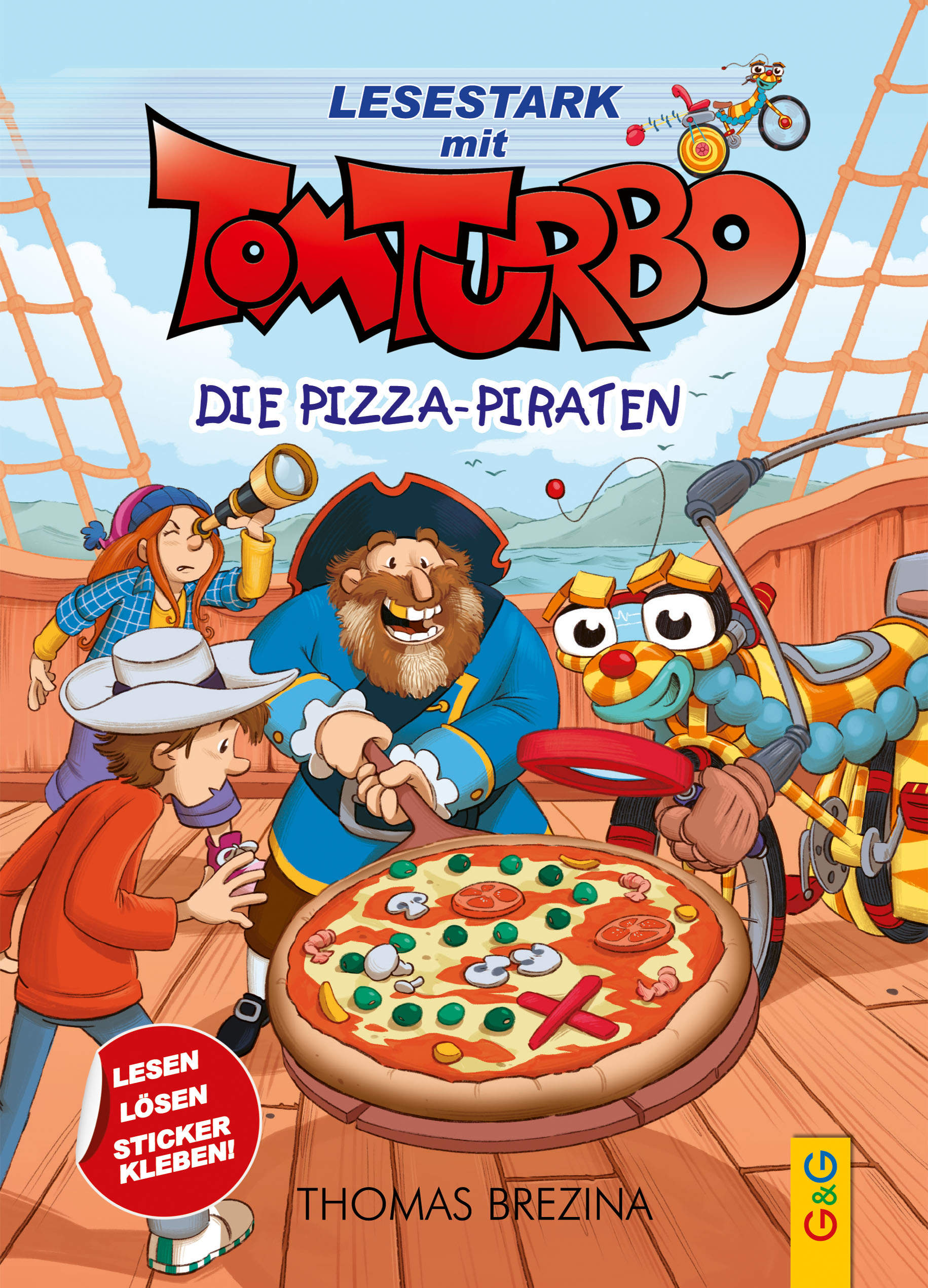 Buchcover: Die Pizza-Piraten