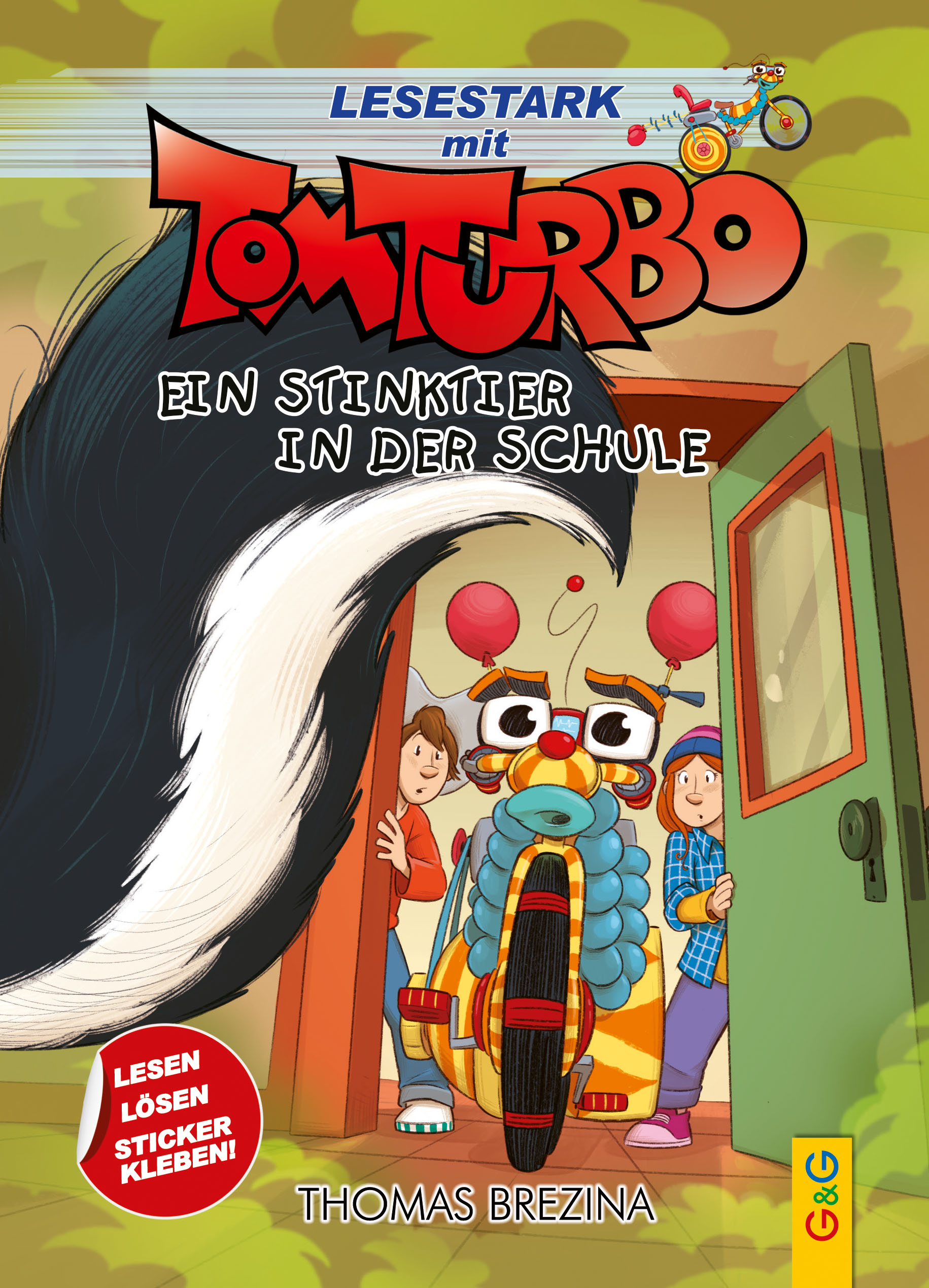 Buchcover: Ein Stinktier in der Schule