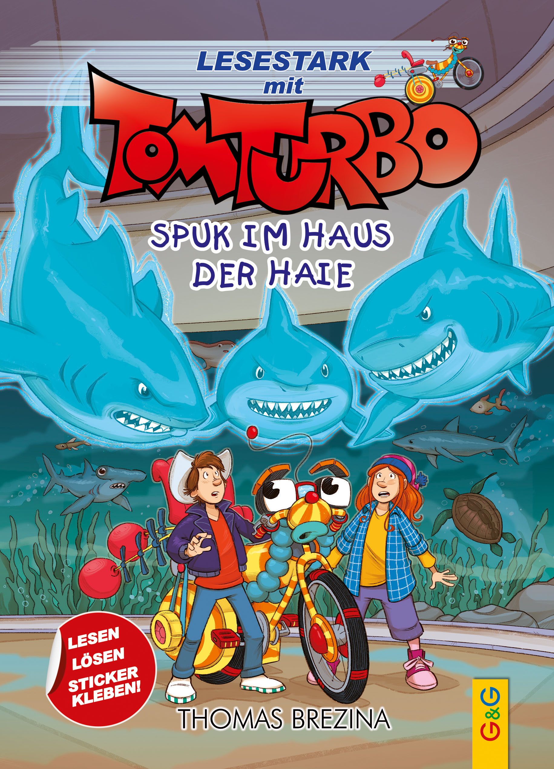 Buchcover: Spuk im Haus der Haie