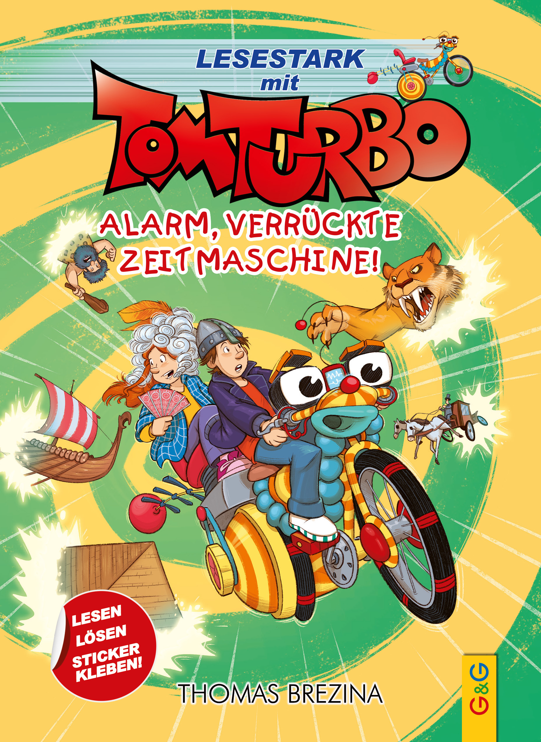 Buchcover: Alarm, verrückte Zeitmaschine!
